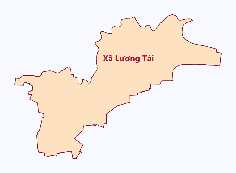 Sơ đồ vị trí vùng sản xuất